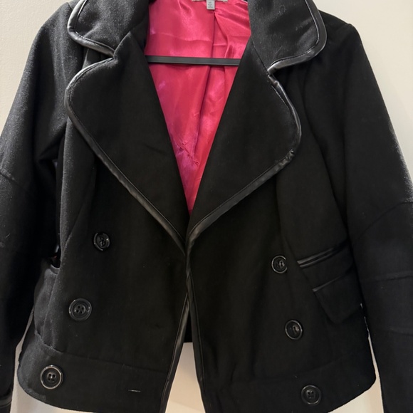 Black crop jacket - Picture 2 of 5